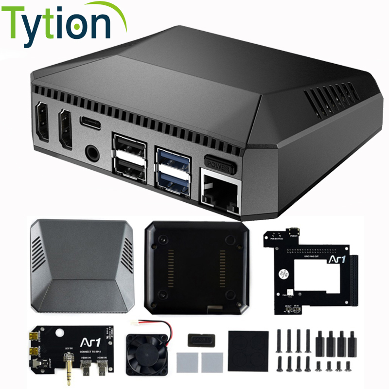 Argon One V3 M.2 Nvme Case - Argon bir V2 ahududu Pi 4