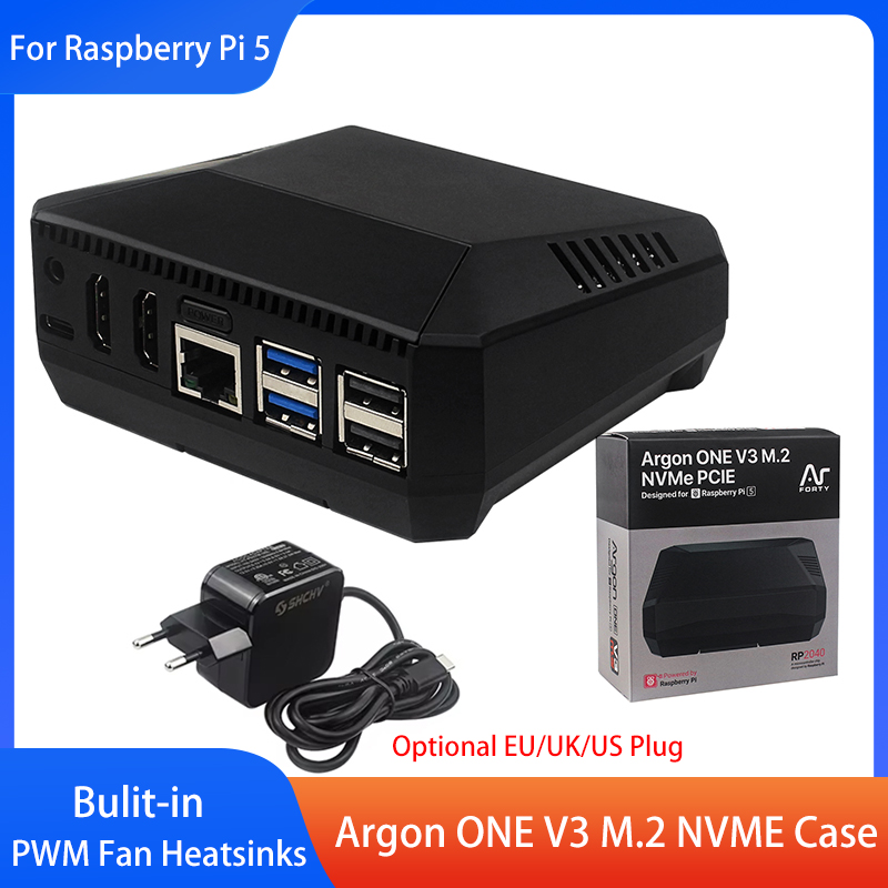 Argon One V3 M.2 Nvme Case - Argon ONE V3 M.2 NVME Kasa