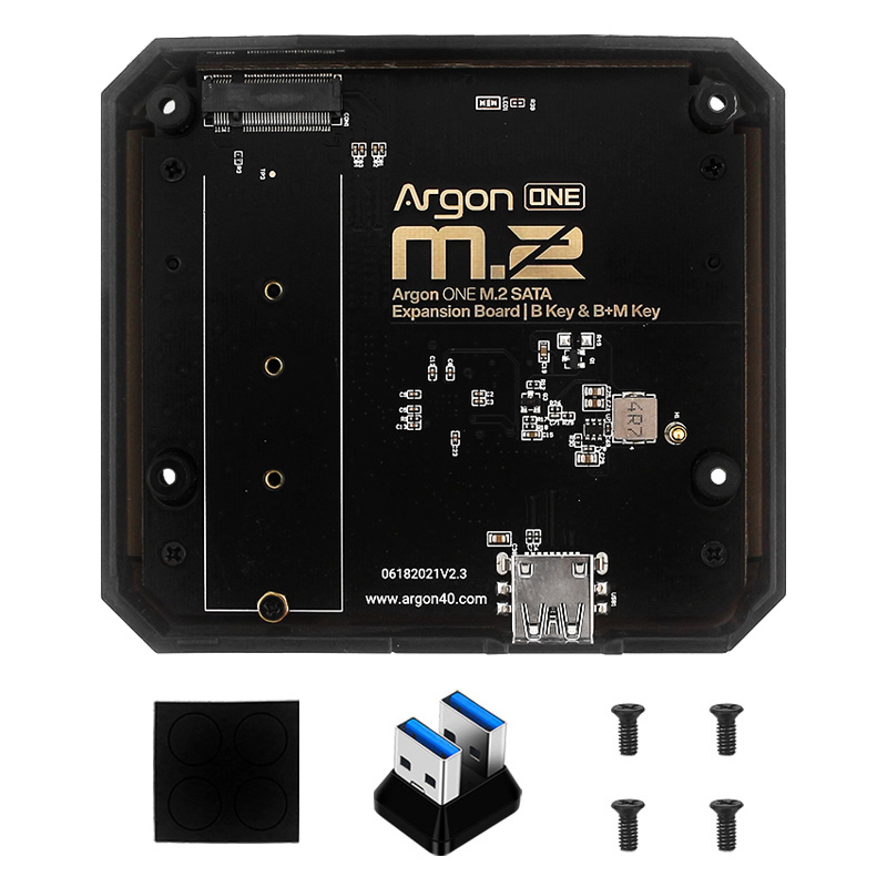 Argon One V3 M.2 Nvme Case - Argon bir M.2 ahududu Pi 4