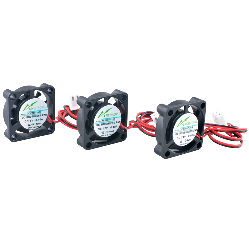 Raspberry Pi Water Cooling Kit - ANCHAOPU 25mm Ultra-İnce Soğutma Fanı 2.5cm