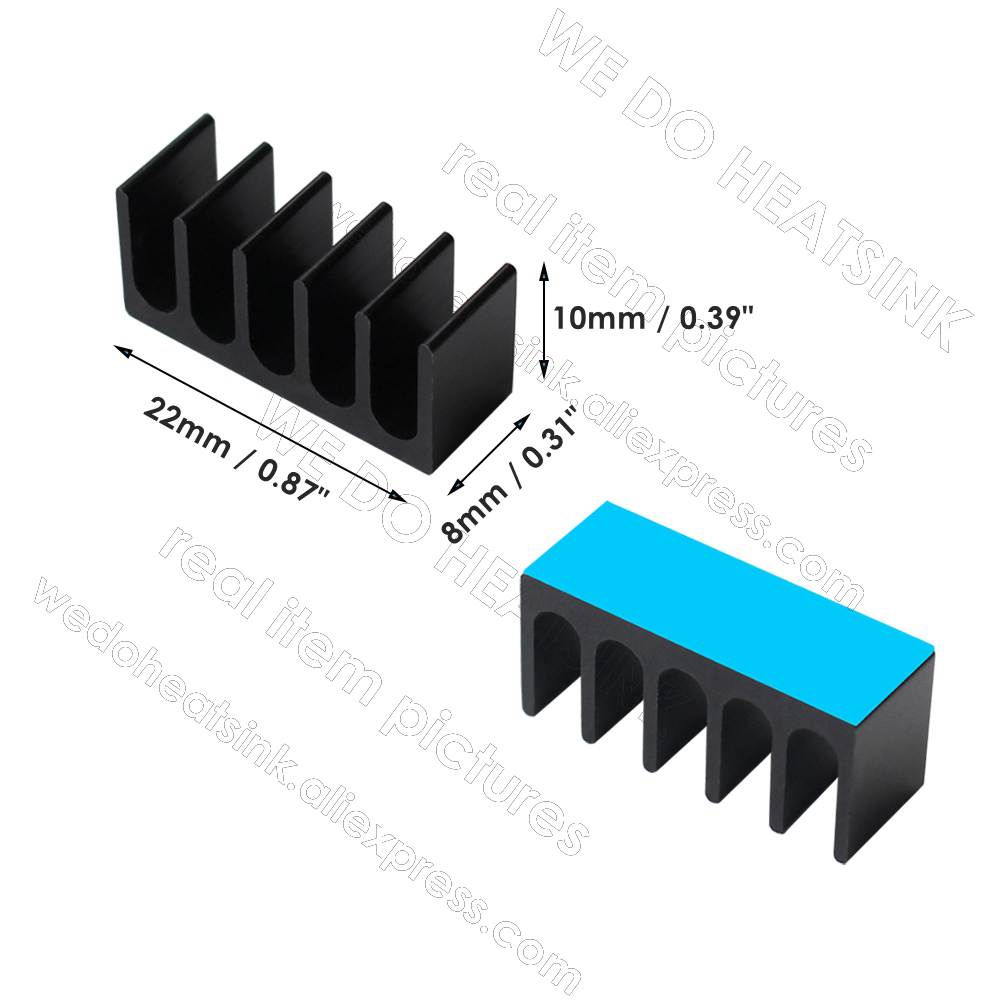 BİZ YAPILIRIZ: 8x22x10mm Alümi - Raspberry Pi Water Cooling Kit incelemesi ve fiyatı