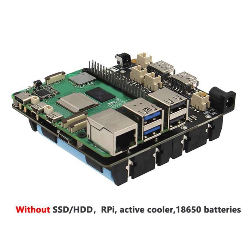 A85P X1202 UPS Kartı, 4 hücrel - Raspberry Pi Uninterrupted Power Supply Ups 18650 incelemesi ve fiyatı