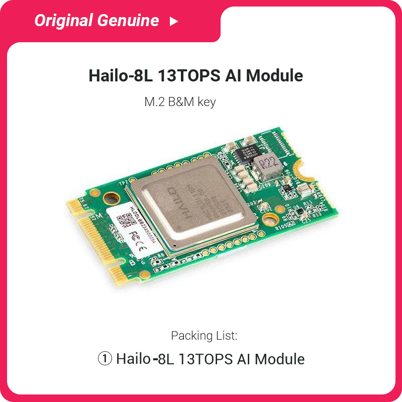 Raspberry Pi CM5 Edge Cihazlar - Raspberry Pi Ai Kit Hailo-8L incelemesi ve fiyatı