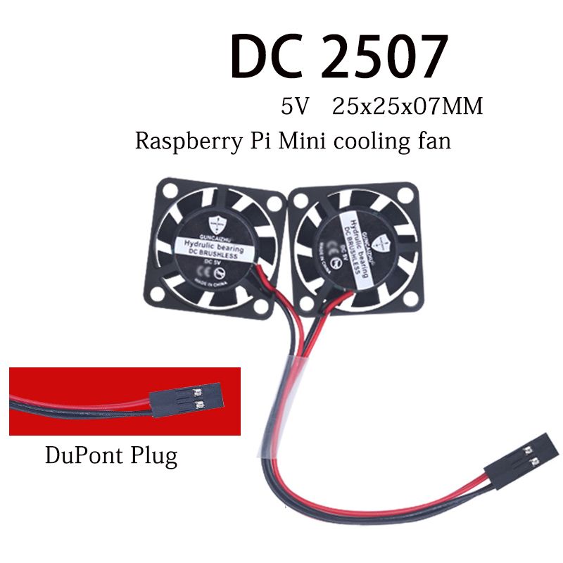 Yeni DC 5V 0.11A 2507 25x25x07 - Raspberry Pi Water Cooling Kit incelemesi ve fiyatı